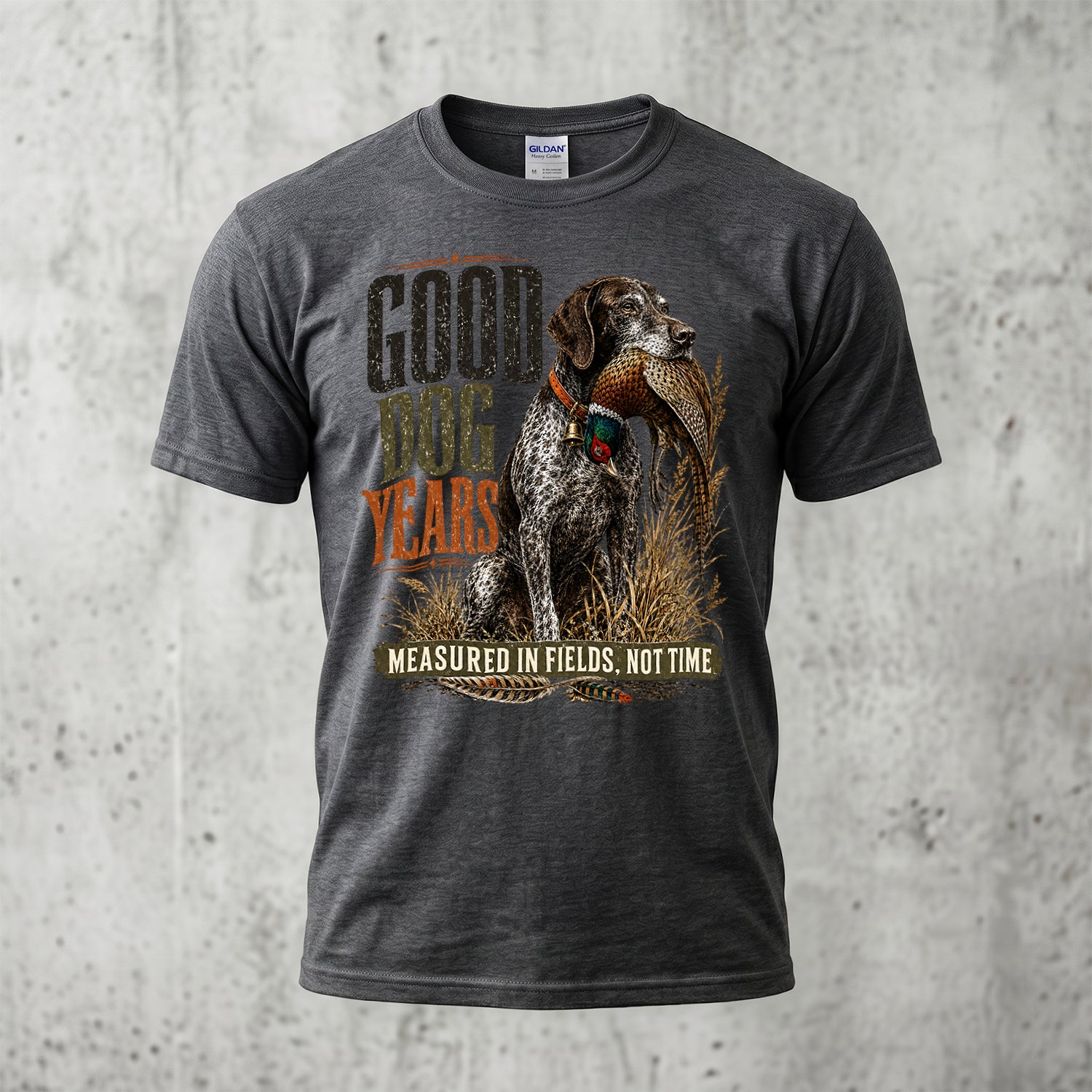 Upland Pheasant Hunting - Outdoor Cotton T-Shirt PHCT1044
