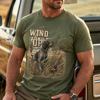 Upland Pheasant Hunting - Outdoor Cotton T-Shirt PHCT1027