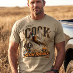 Upland Pheasant Hunting - Outdoor Cotton T-Shirt PHCT1058