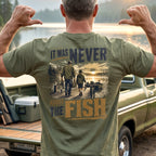 Bass Fishing - Back Graphic T-Shirt BFCT1003