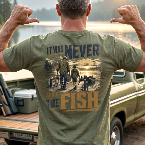 Bass Fishing - Back Graphic T-Shirt BFCT1003