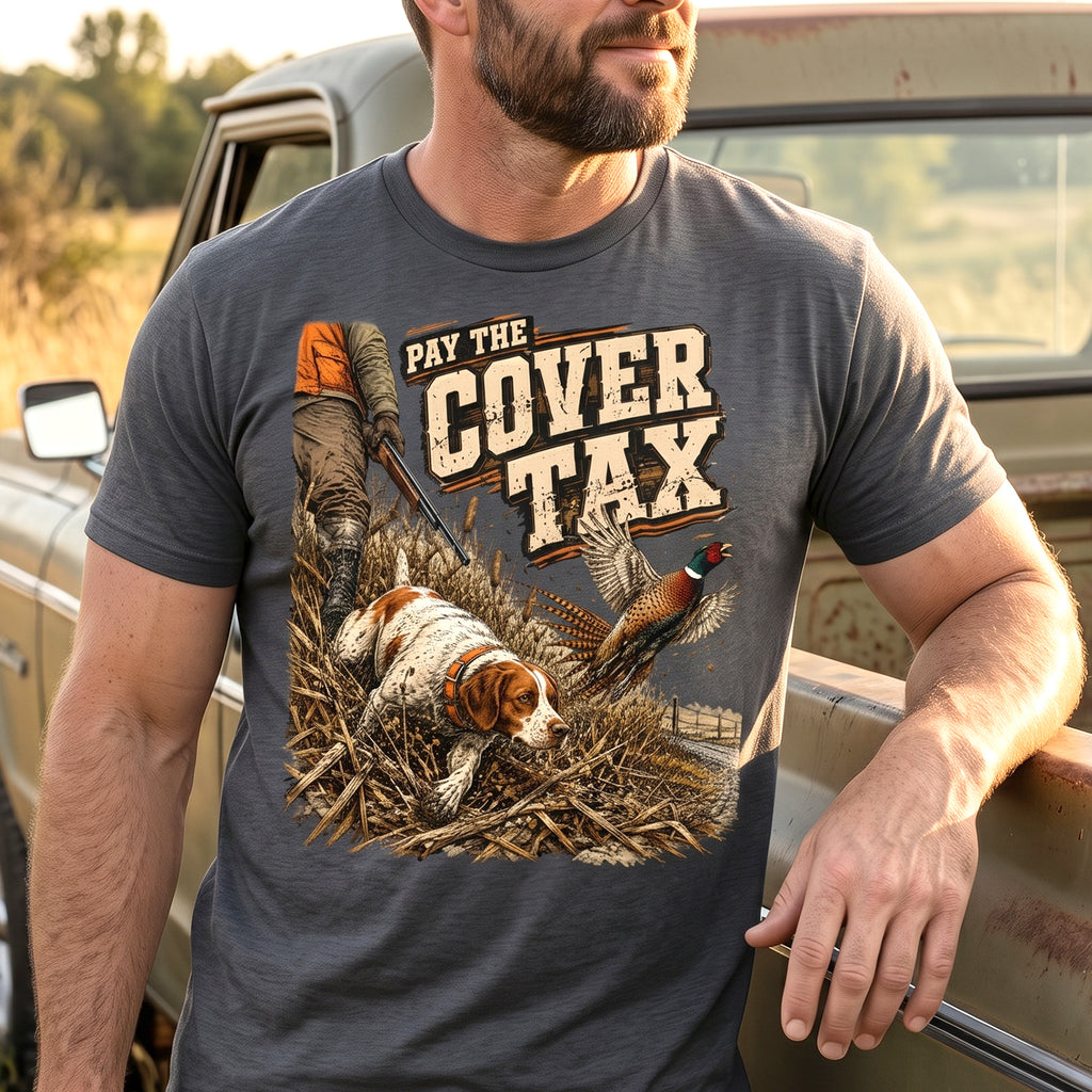 Upland Pheasant Hunting - Outdoor Cotton T-Shirt PHCT1038