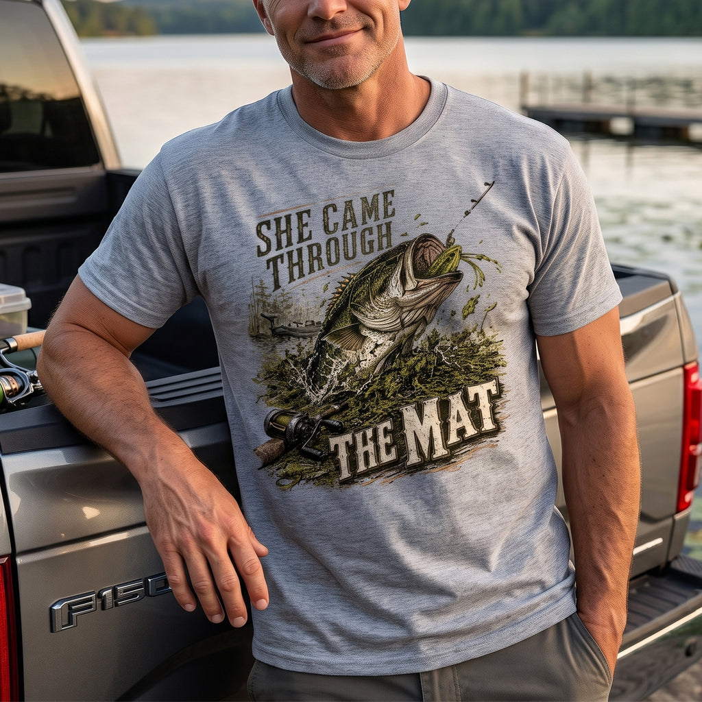 Bass Fishing - Outdoor Cotton T-Shirt BFCT1002