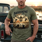Duck Hunting - Outdoor Cotton T-Shirt DUCT1009