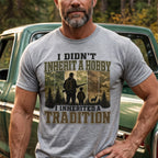Whitetail Deer Hunting - Outdoor Cotton T-Shirt WDHCT1003