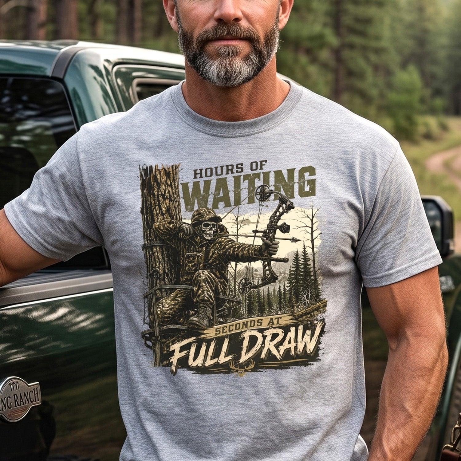 Bowhunting - Outdoor Cotton T-Shirt BHCT1021