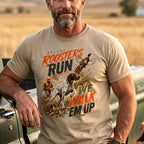 Upland Pheasant Hunting - Outdoor Cotton T-Shirt PHCT1054