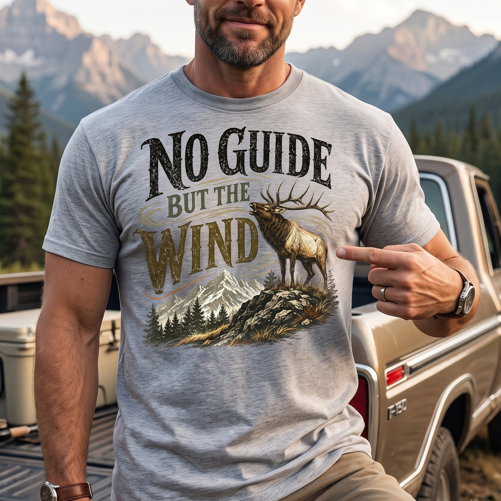 Elk Hunting - Outdoor Cotton T-Shirt EHCT1002