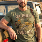 Upland Pheasant Hunting - Outdoor Cotton T-Shirt PHCT1037