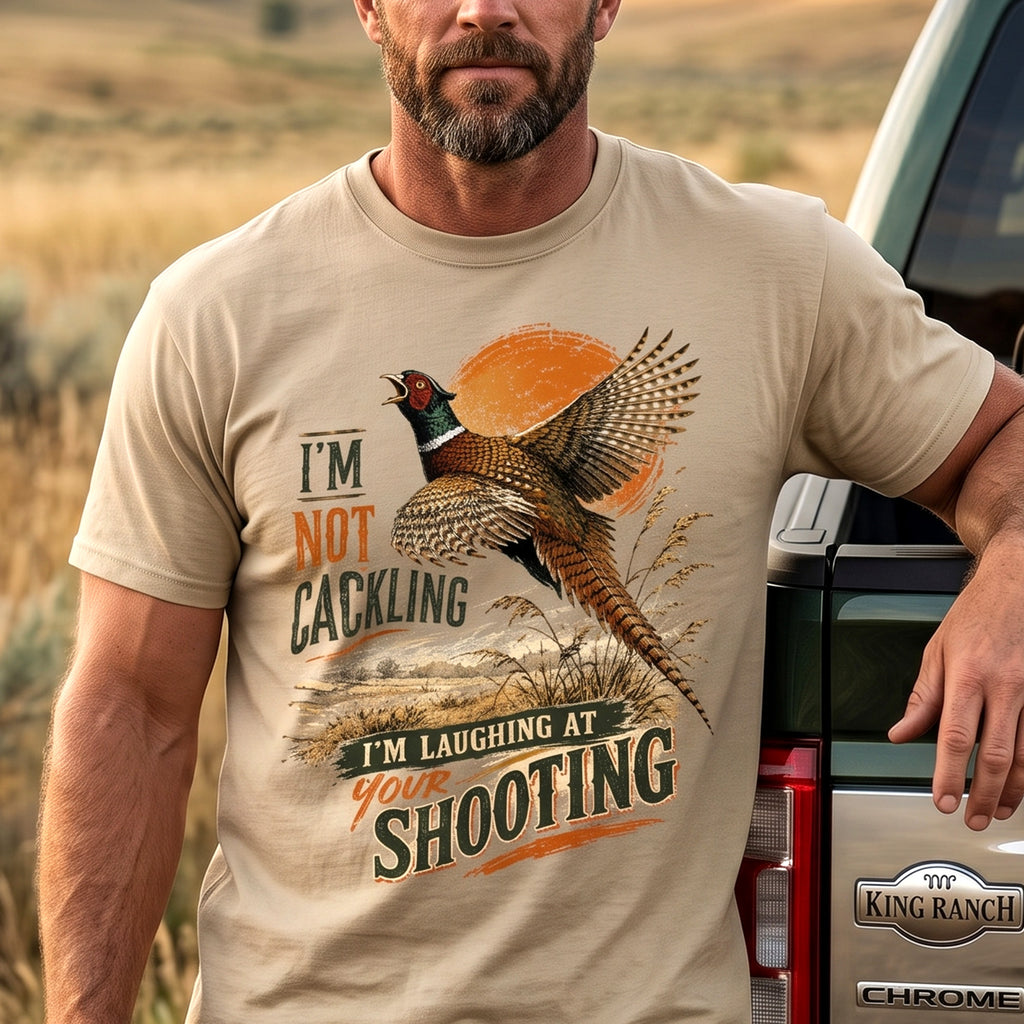 Upland Pheasant Hunting - Outdoor Cotton T-Shirt PHCT1080