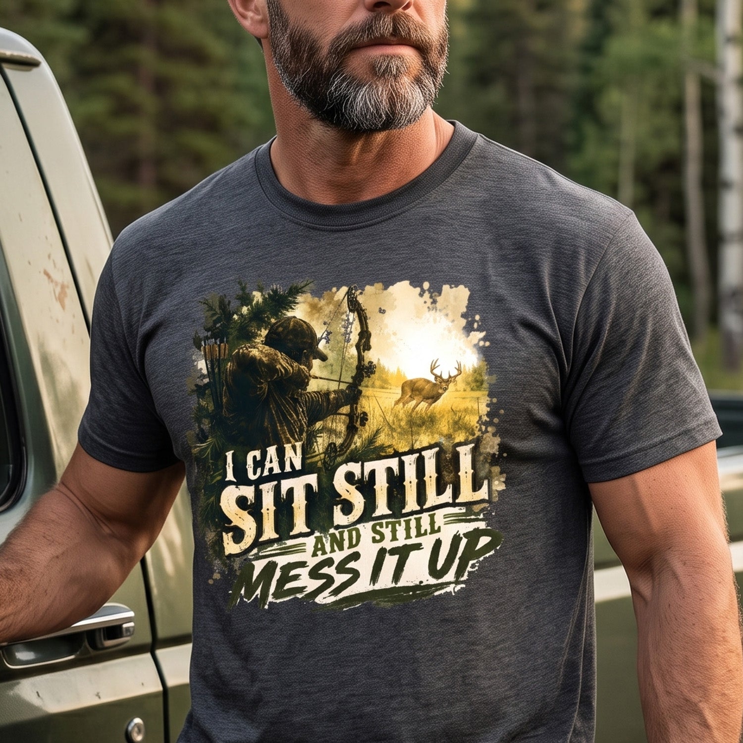 Bowhunting - Outdoor Cotton T-Shirt BHCT1014