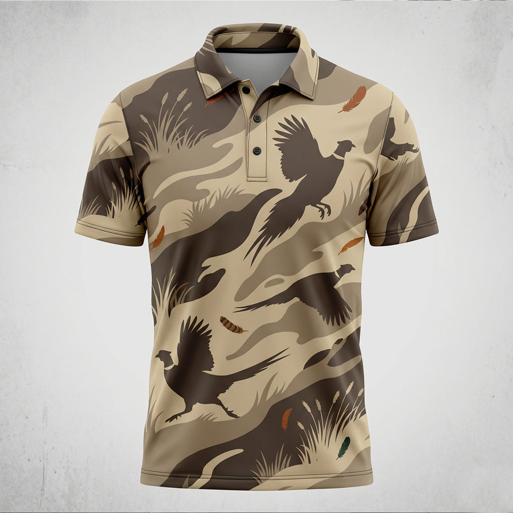 Upland Pheasant Hunting - Polo Shirt PHPL1007