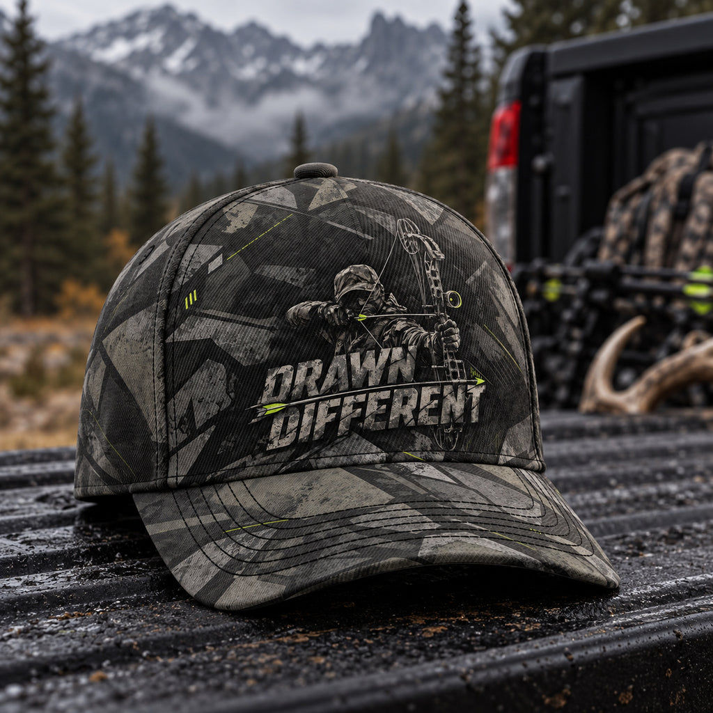 Drawn Different Archer Shadow Camo Classic Cap side