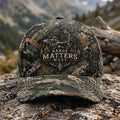 Range Matters Most Archer Crest Hex Camo Classic Cap front
