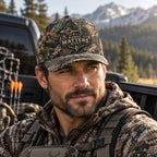 Range Matters Most Archer Crest Hex Camo Classic Cap on body