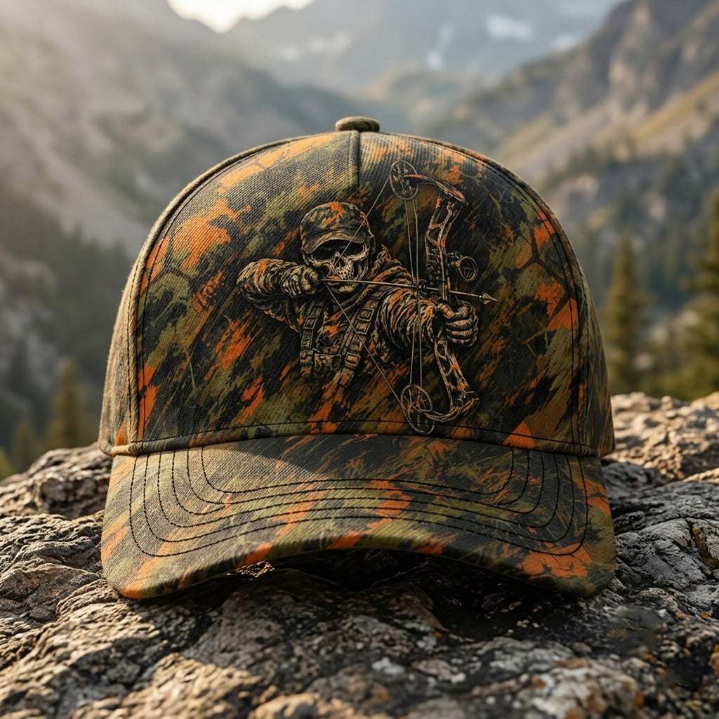 Reaper Draw Blaze Timber Camo Classic Cap front