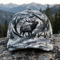 Snow Ridge Bugling Bull Classic Cap front