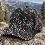 Shattered Ridge Elk Mesh Cap 2.0 side view showing the all-over print mesh