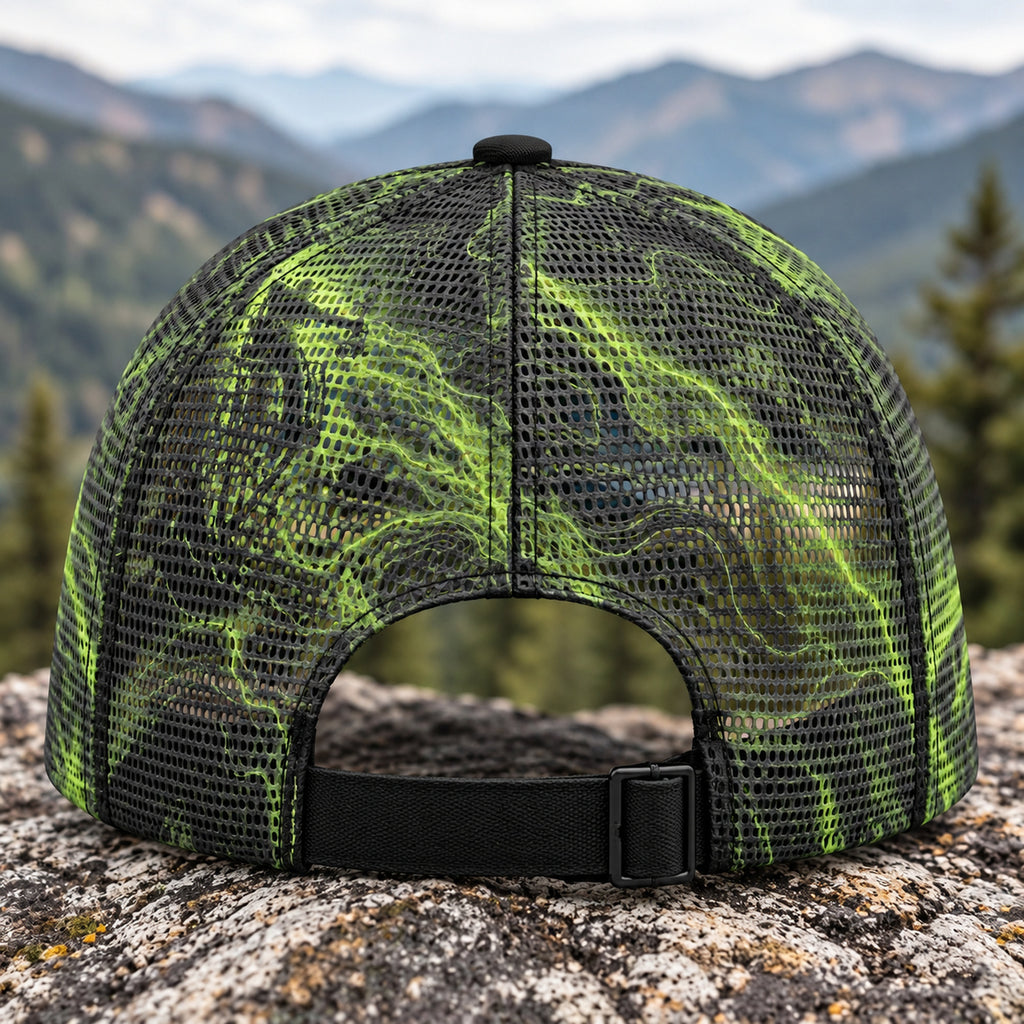 Aurora Bull Mesh Cap 2.0 back closure