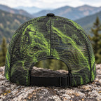 Aurora Bull Mesh Cap 2.0 back closure