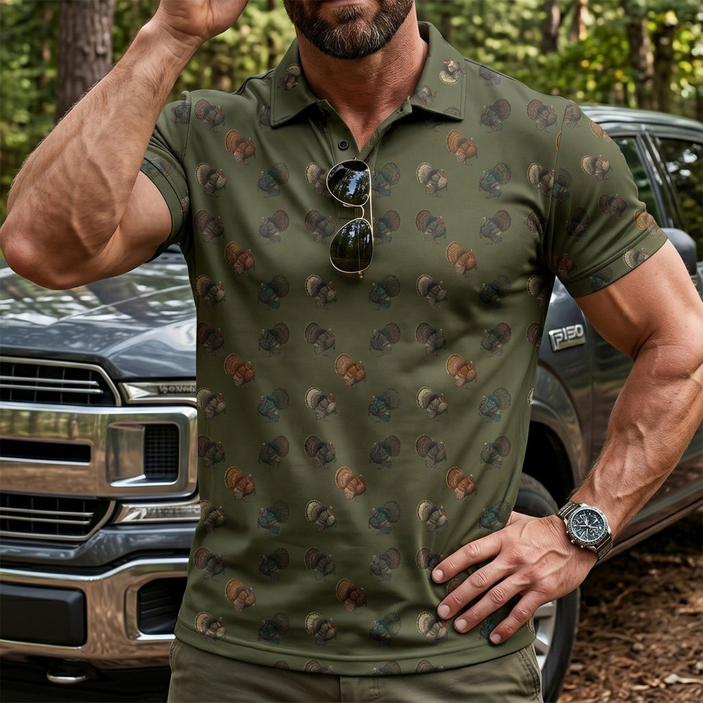 Turkey Hunting - Polo Shirt THPL1007