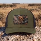 Pheasant Hunting - Leather Patch Trucker Cap PHLTC1001