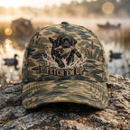 Fetch Em Up Marsh Reed Lab Classic Cap front