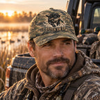 Fetch Em Up Marsh Reed Lab Classic Cap on body