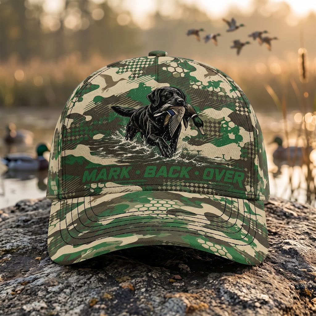 Mark Back Over Green Blind Lab Classic Cap front