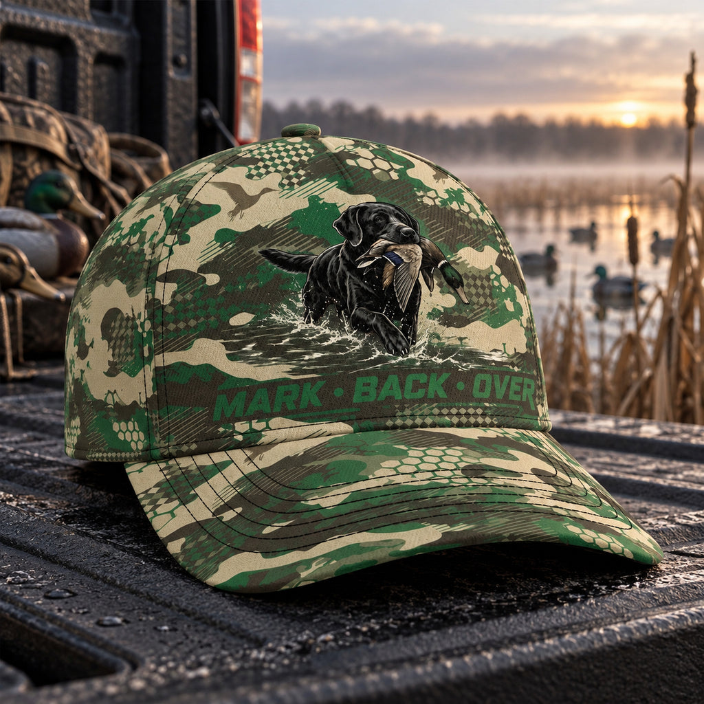 Mark Back Over Green Blind Lab Classic Cap side