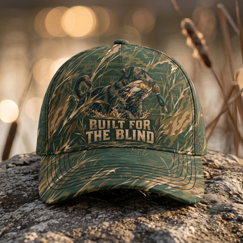 Built For The Blind Reed Grass Camo Classic Cap front