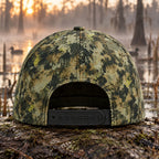Retrieve To Hand Flooded Timber Camo Classic Cap back
