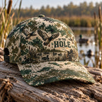 In The Hole Marsh Digital Camo Classic Cap side view