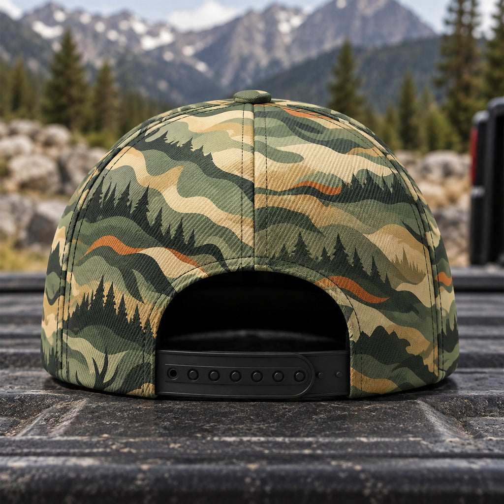 High Country Bugle Layered Ridge Classic Cap back