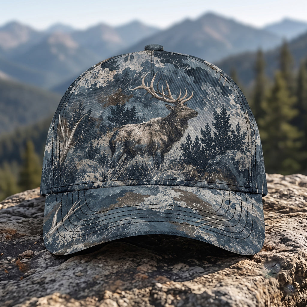 Frost Timber Bugle Elk Classic Cap front
