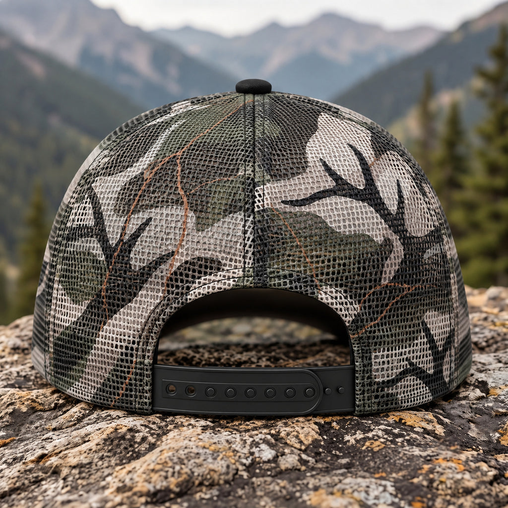 Pale Ridge Bugle Mesh Cap 2.0 back closure