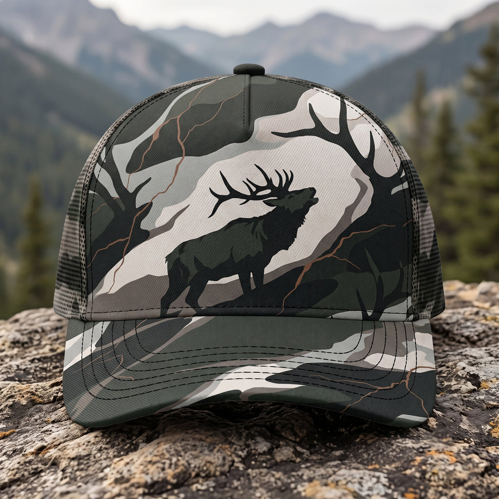 Pale Ridge Bugle Mesh Cap 2.0 front
