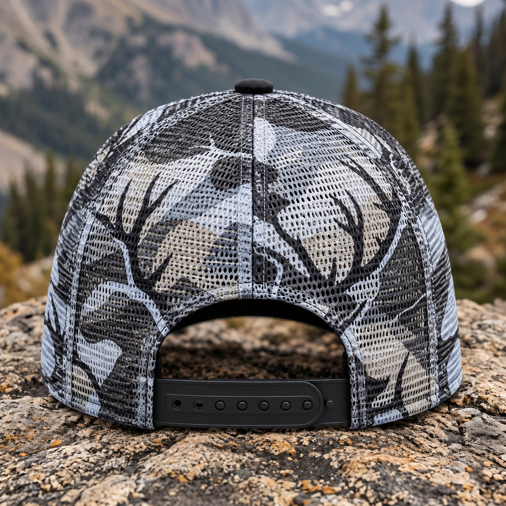 Winter Crown Bull Mesh Cap 2.0 back closure