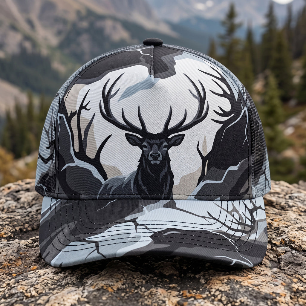 Winter Crown Bull Mesh Cap 2.0 front