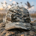 Marsh Sunrise Goose Classic Cap front