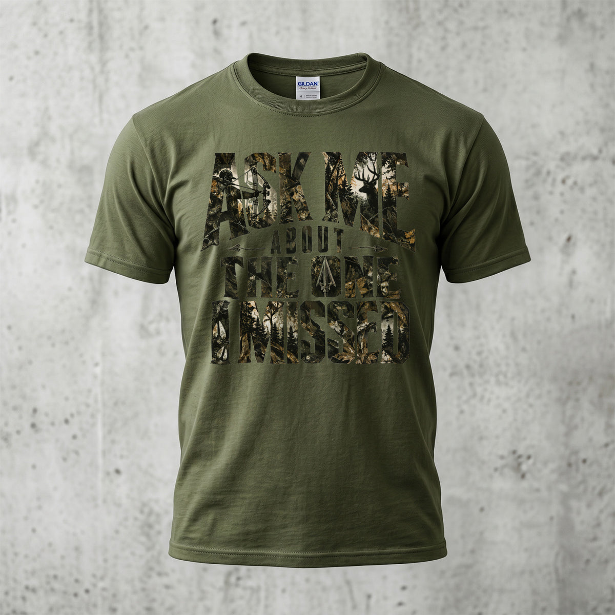 Ask Me About The One I Missed - Military Green