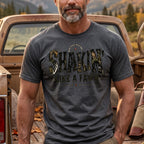 Shakin' Like A Fawn Buck Fever - Dark Heather on body