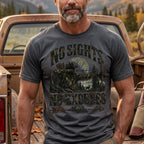 No Sights No Excuses - Dark Heather on body