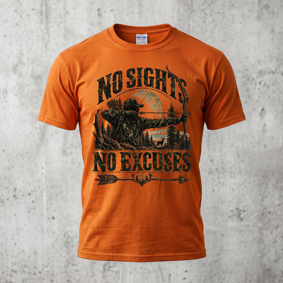 No Sights No Excuses - Orange