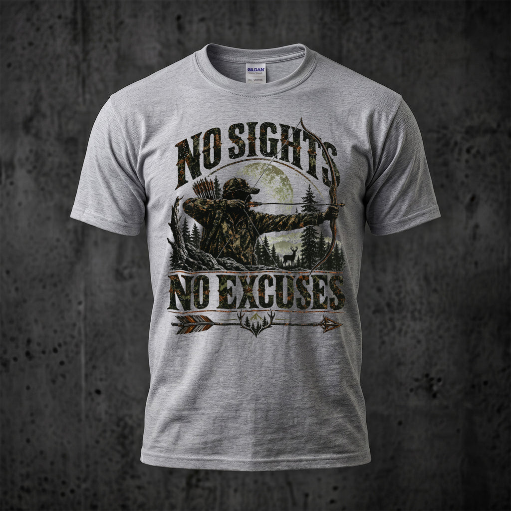No Sights No Excuses - Sport Gray