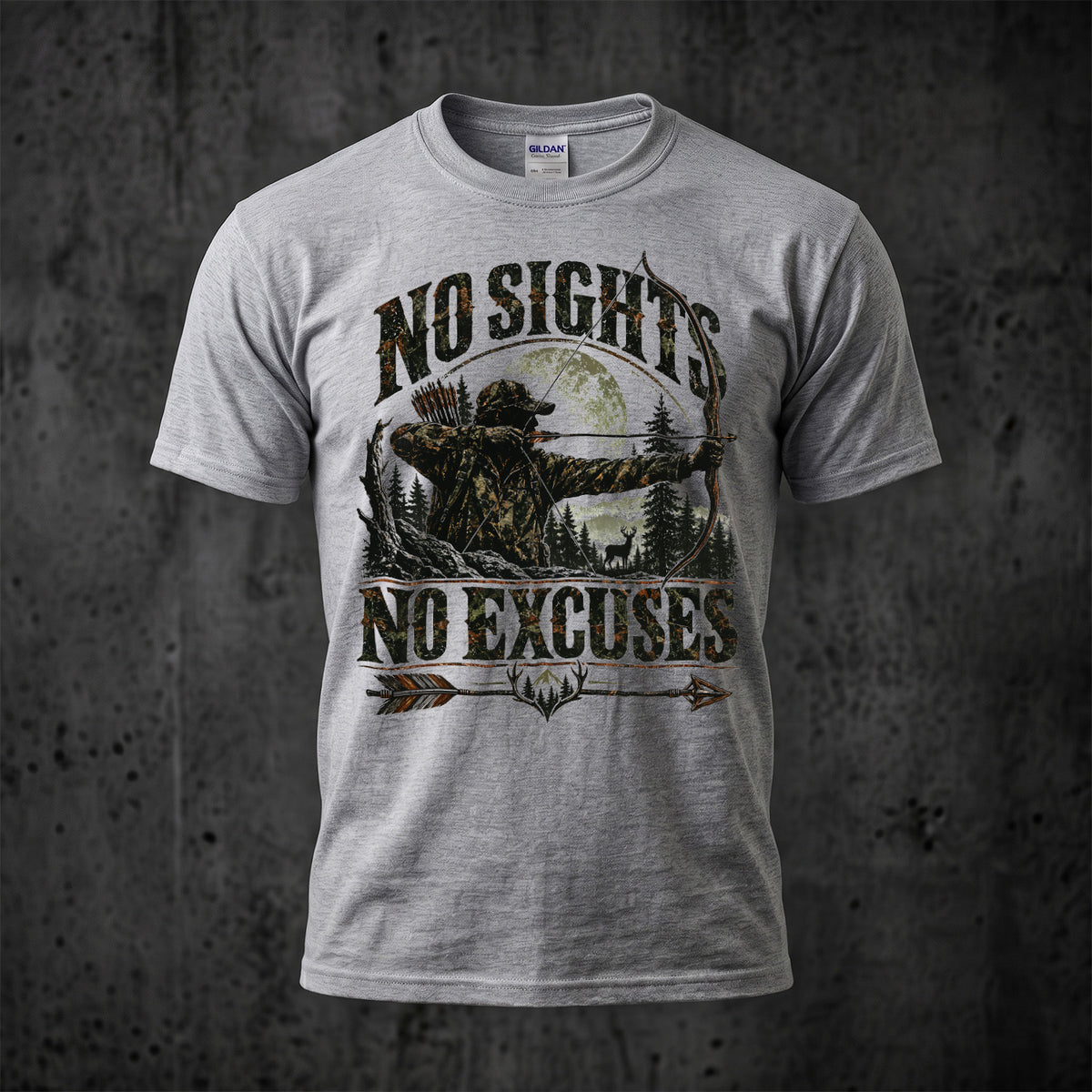 No Sights No Excuses - Sport Gray