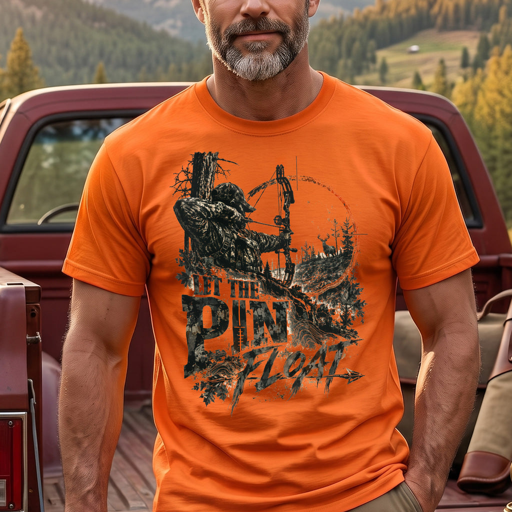 Let The Pin Float - Orange on body