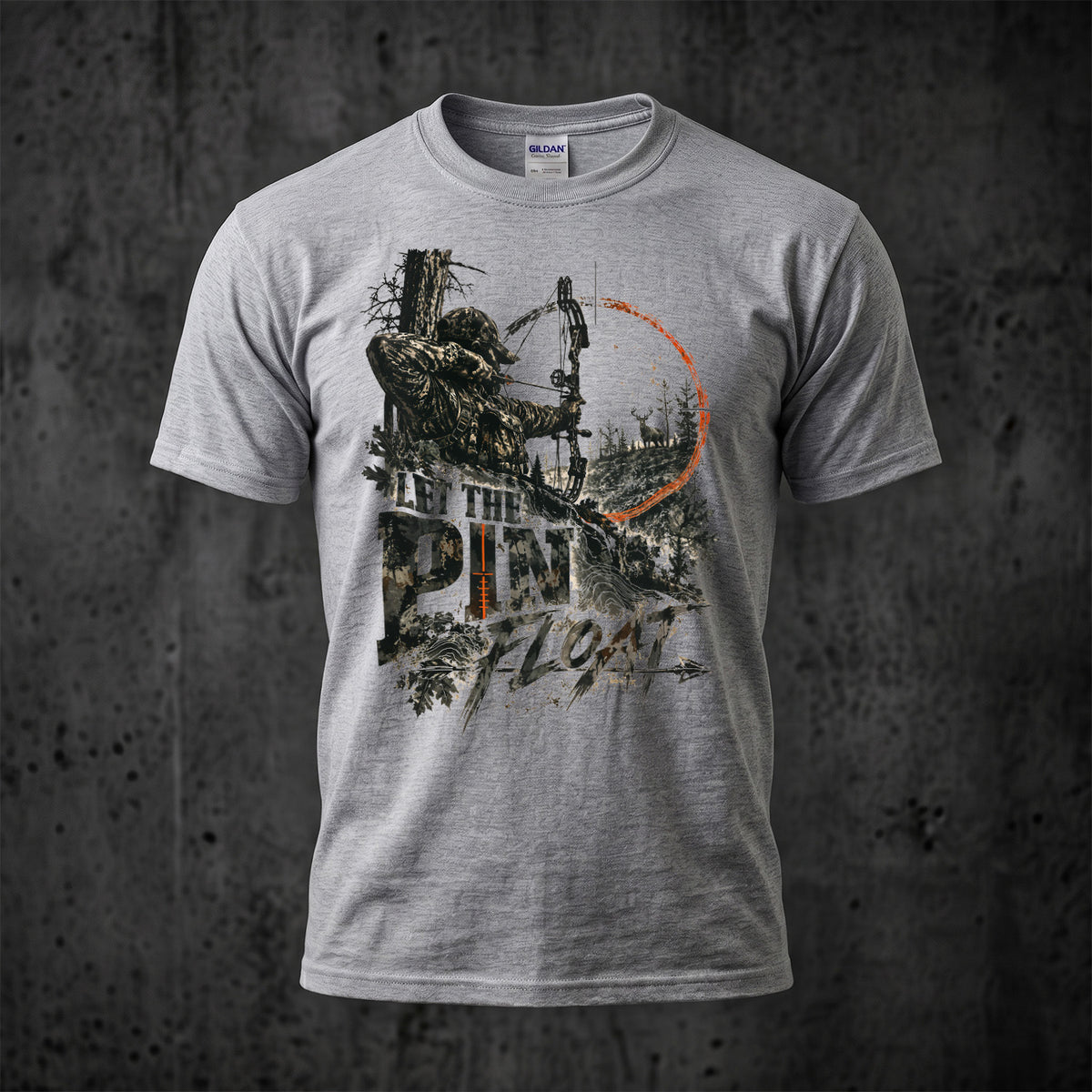 Let The Pin Float - Sport Gray
