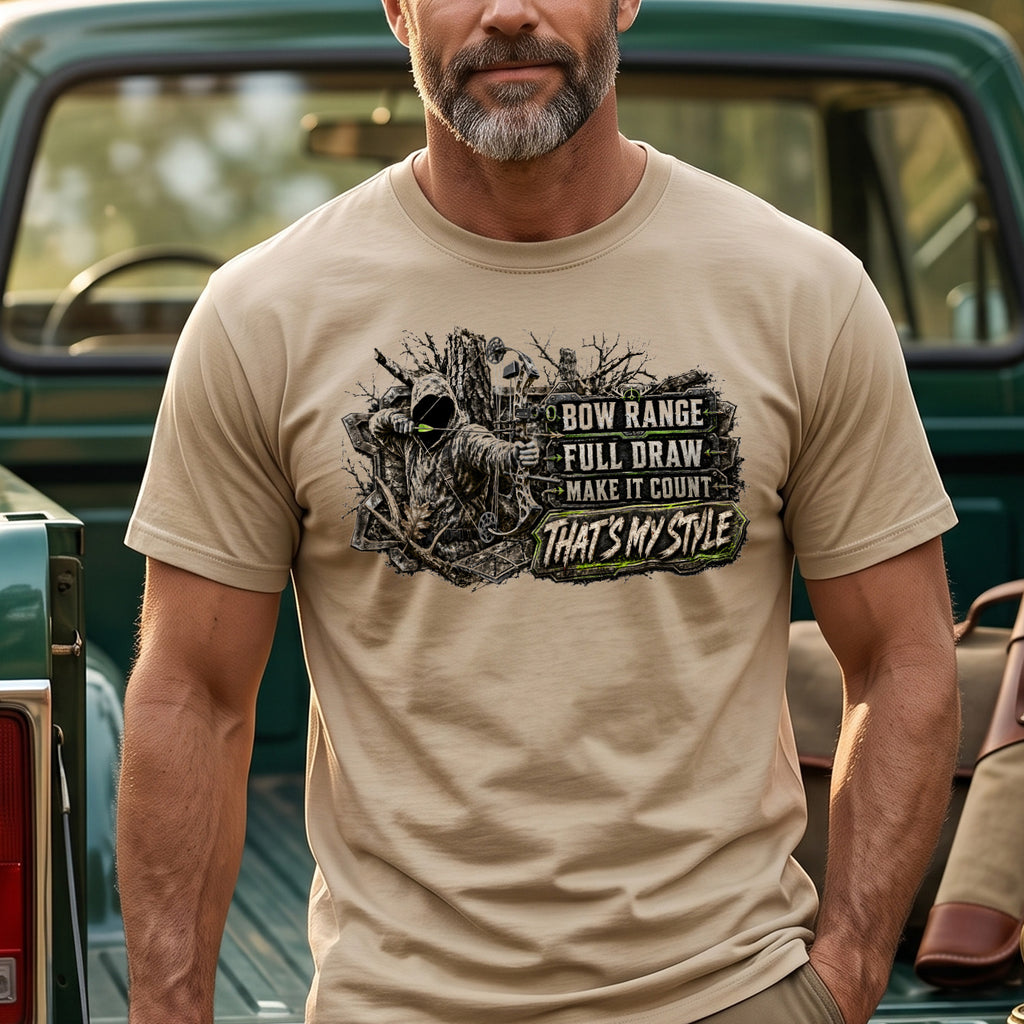 Bowhunting - Outdoor Cotton T-Shirt BHCTNQ1016