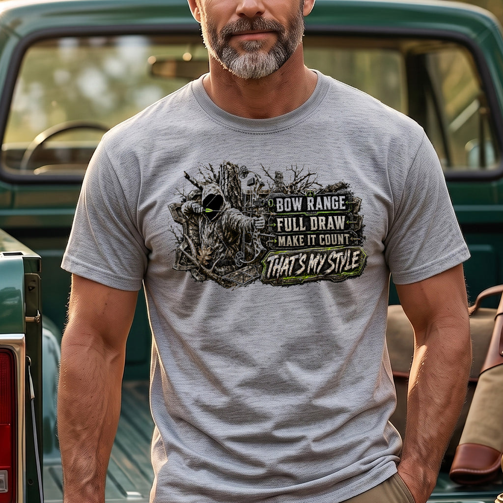 Bowhunting - Outdoor Cotton T-Shirt BHCTNQ1016